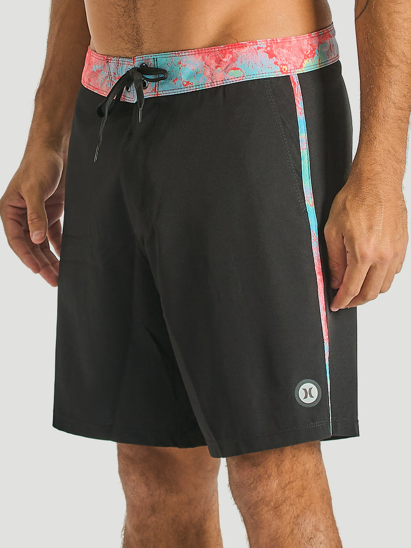 Bermuda Híbrida Hurley Plasma Stripe 18'' Preto