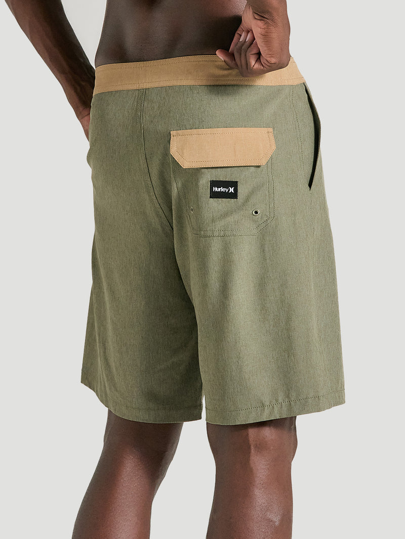 Bermuda Híbrida 19,5 Polegadas Verde Militar Hurley Union