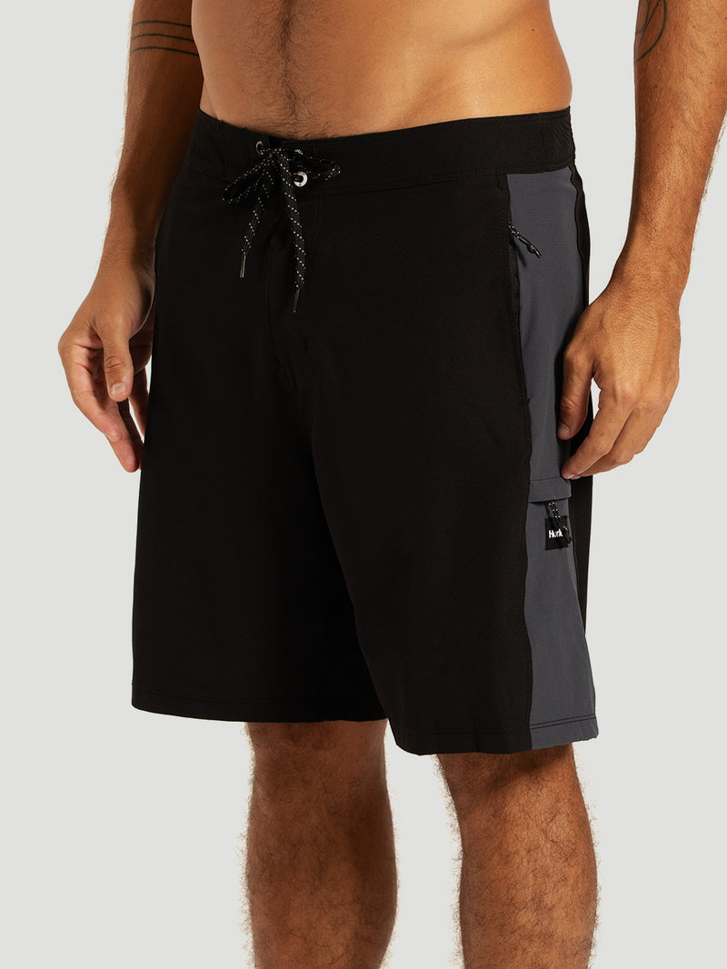 Bermuda Híbrida 18 Preto Hurley Multi