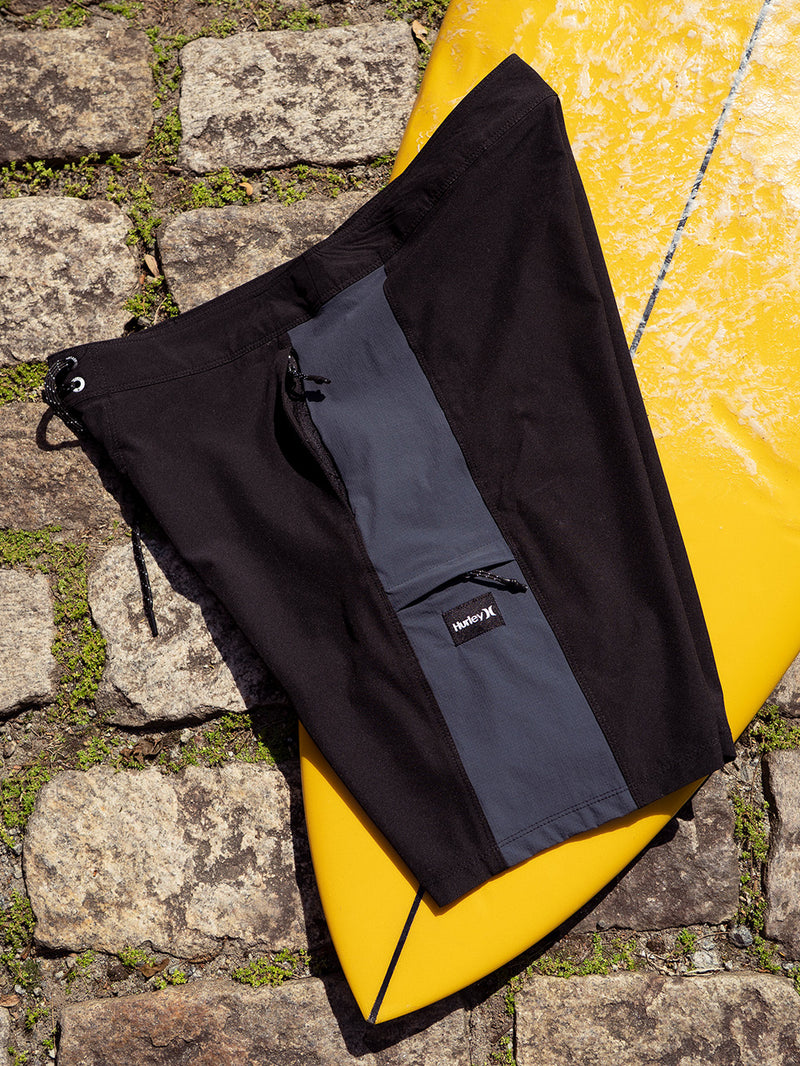 Bermuda Híbrida 18 Preto Hurley Multi