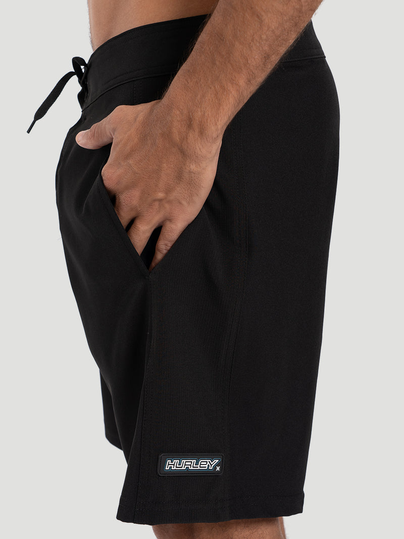 Bermuda Híbrida Hurley Nine Nine 18" Preta