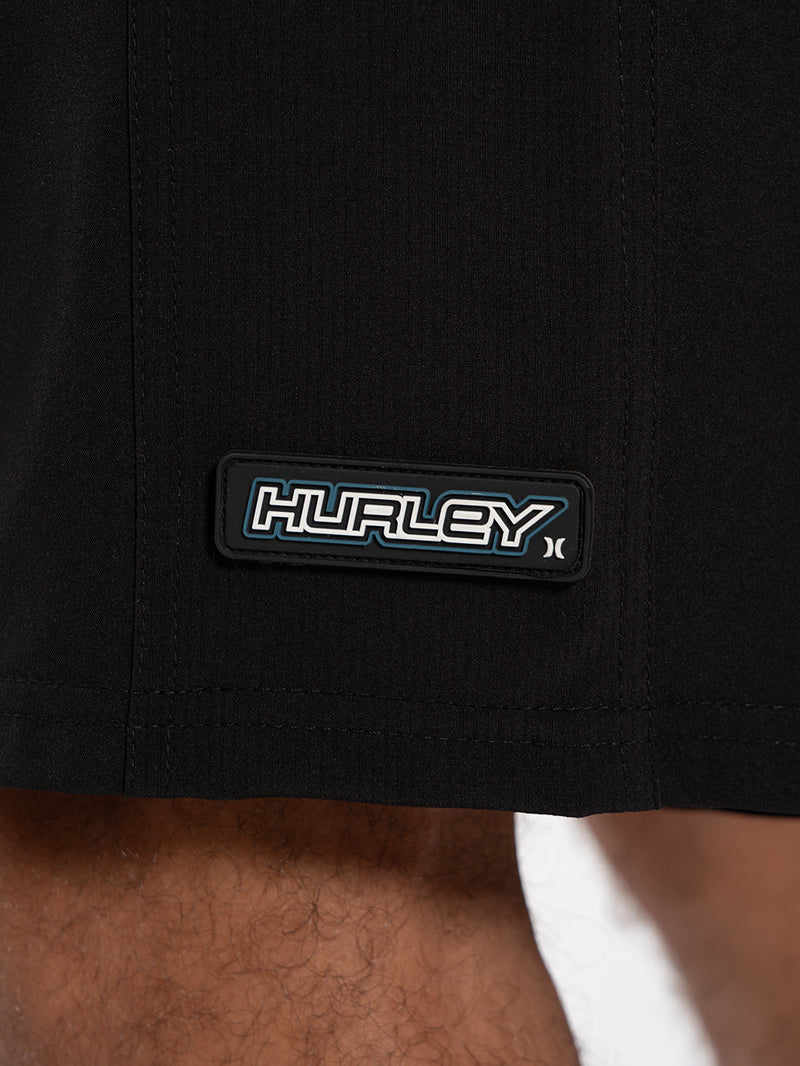 Bermuda Híbrida Hurley Nine Nine 18" Preta