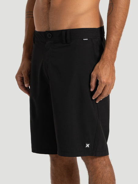 Bermuda Híbrida Hurley MFO Start Preta