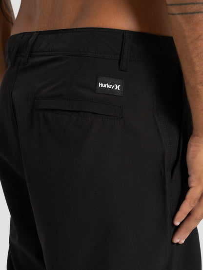Bermuda Híbrida Hurley MFO Start Preta
