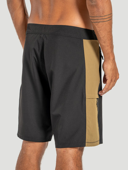 Bermuda Híbrida Hurley Beachside Multi 19,5" Preta