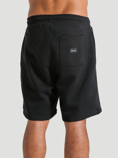 Bermuda Moletom Preta Hurley One&Only