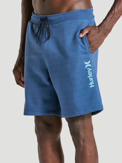 Bermuda Moletom Azul Marinho Hurley One&Only