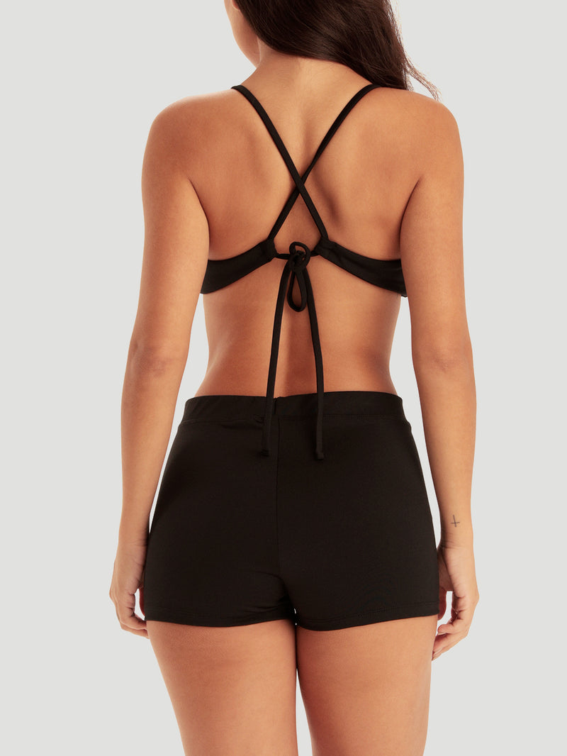 Biquíni Preto Hurley O&O Dry