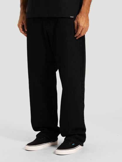 Calça Jeans Preta Hurley Strong