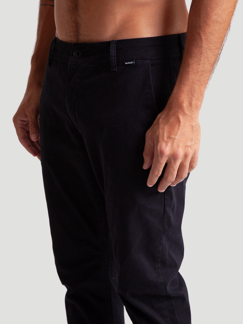 Calça Sarja Preta Hurley Cos Update
