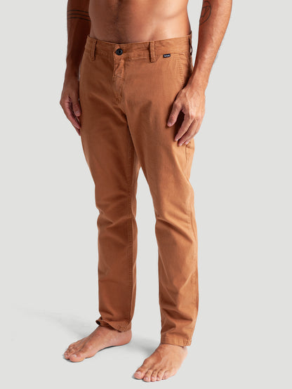 Calça Sarja Ocre Hurley City