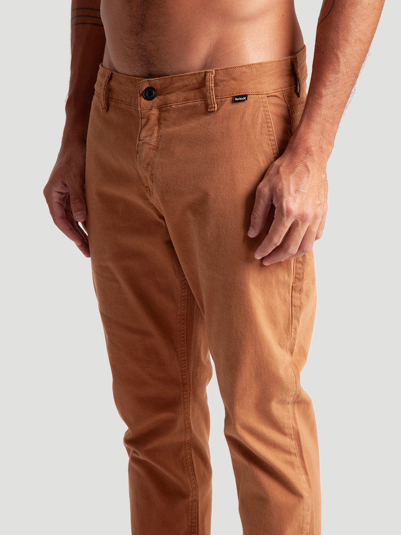 Calça Sarja Ocre Hurley City