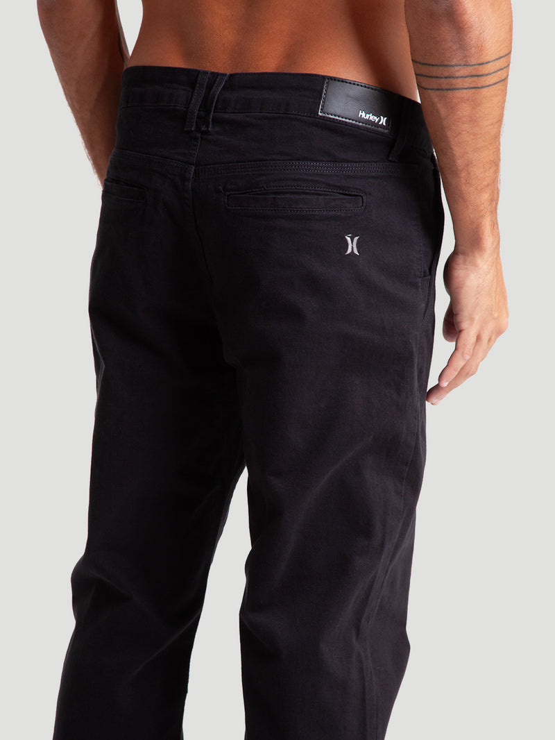 Calça Chino Hurley Class Preto