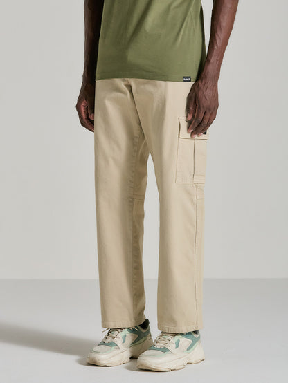 Calça Cargo Sarja Bege Hurley Utility