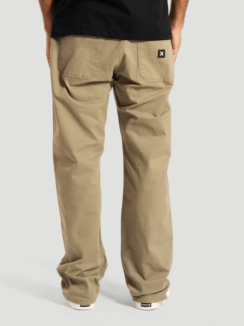 Calça Sarja Oliva Hurley Flat