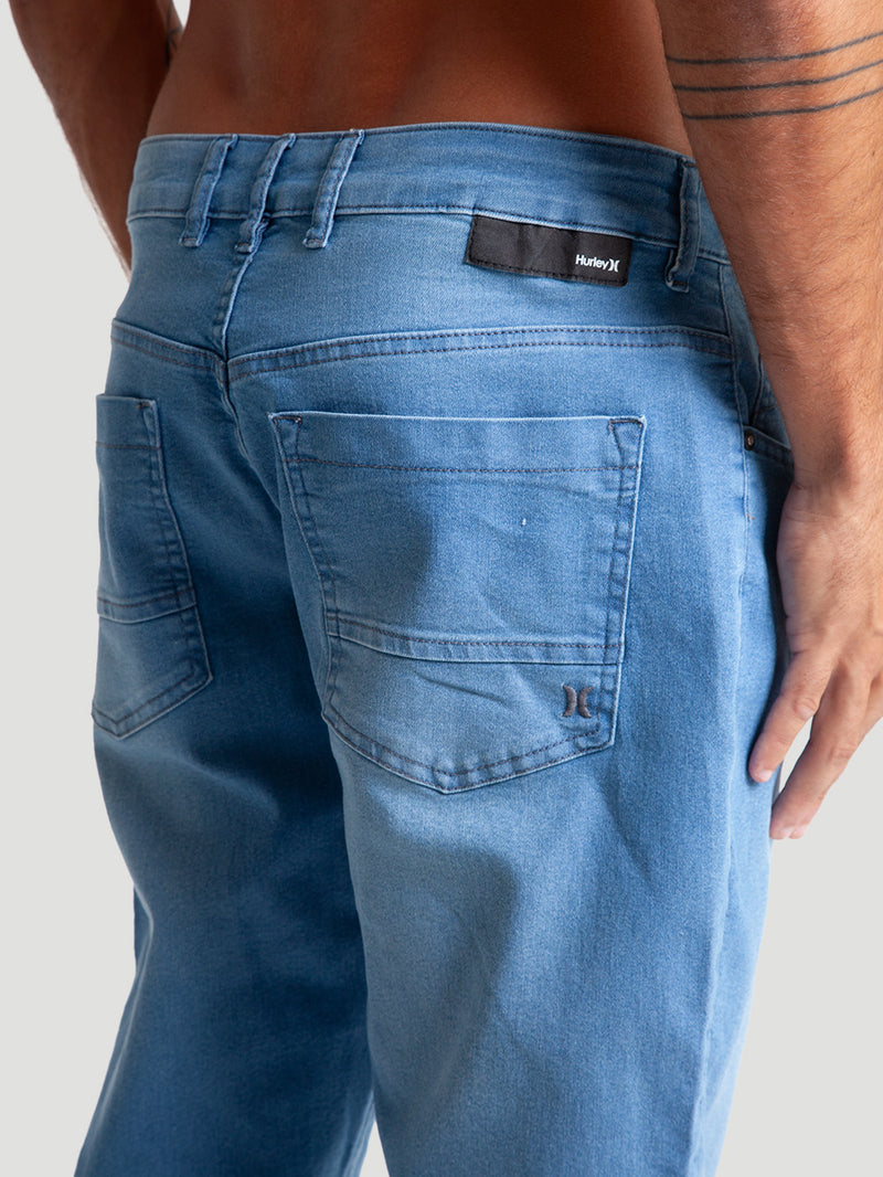 Calça Jeans Azul Claro Hurley Sky