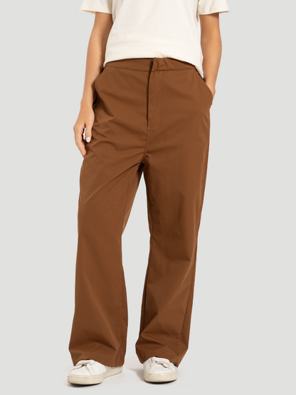 Calça Feminina Hurley Life Marrom