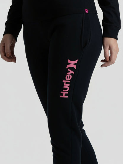 Calça Moletom Preta Hurley One&Only