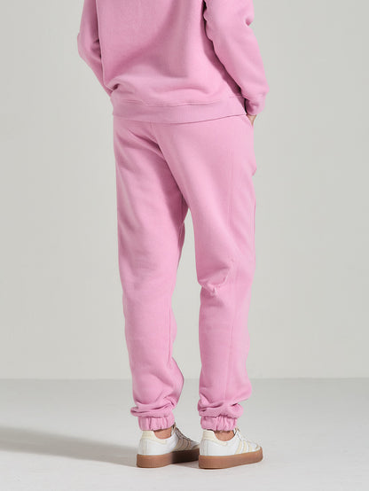 Calça Moletom Feminina Básica Rosa Hurley Outline