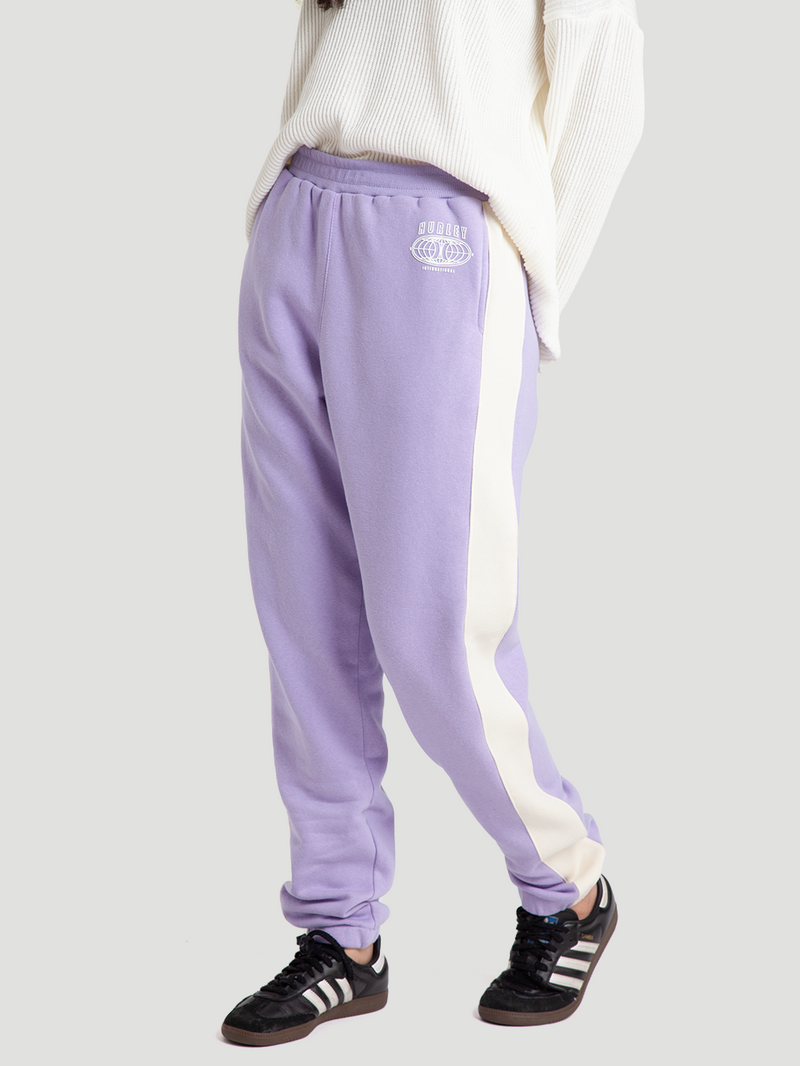Calça Moletom Feminina Hurley Global 99 Lilás