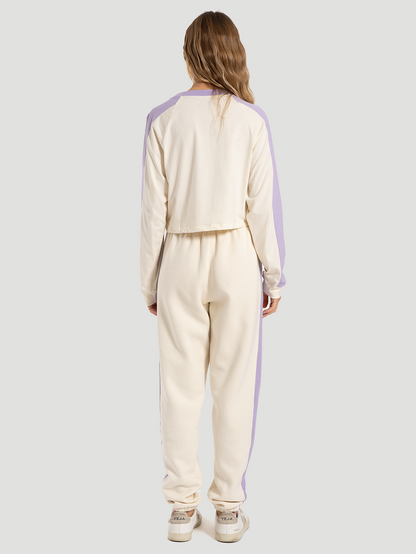 Calça Moletom Feminina Hurley Global 99 Off White