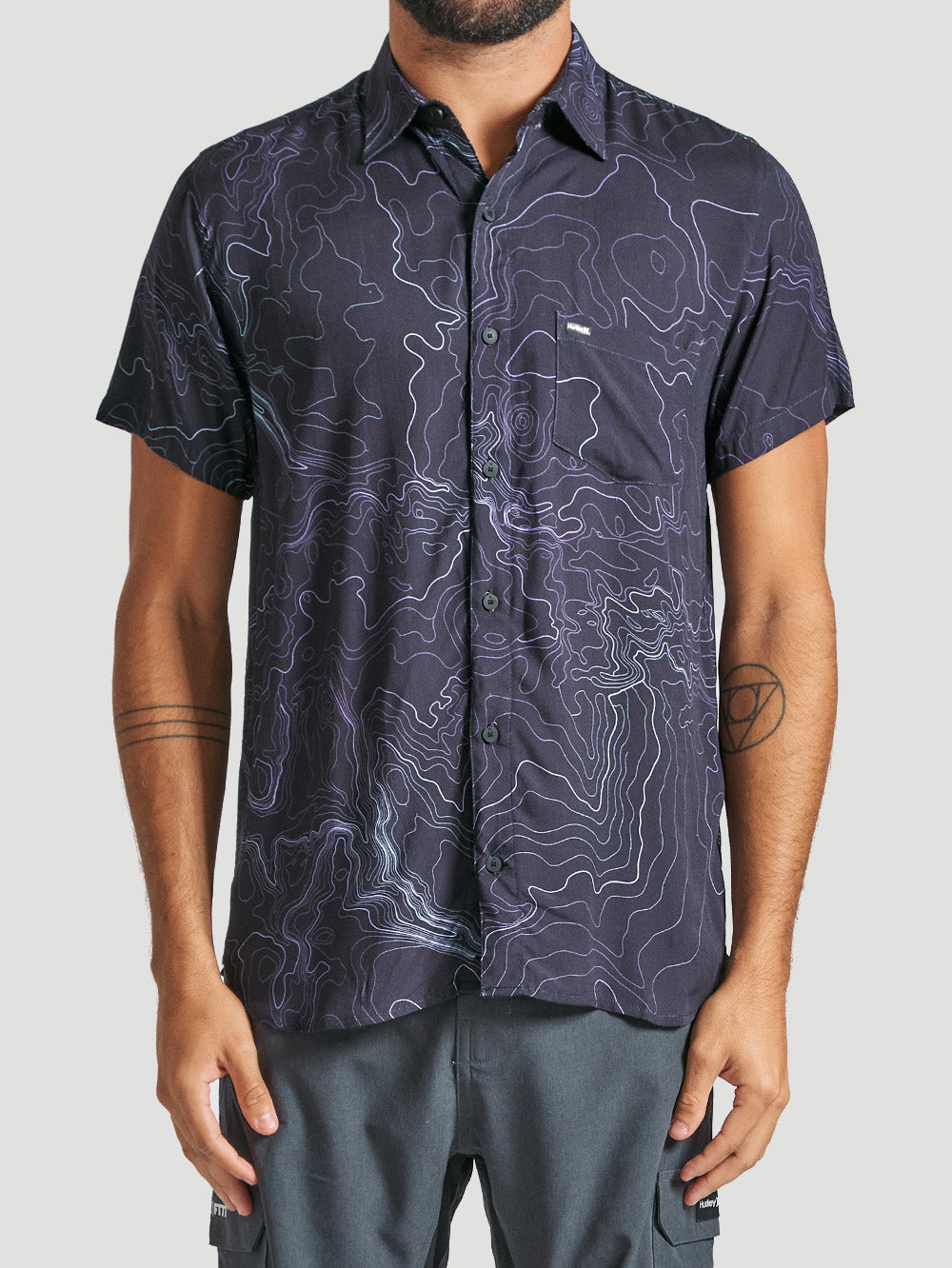 Camisa Hurley Frequency Marinho