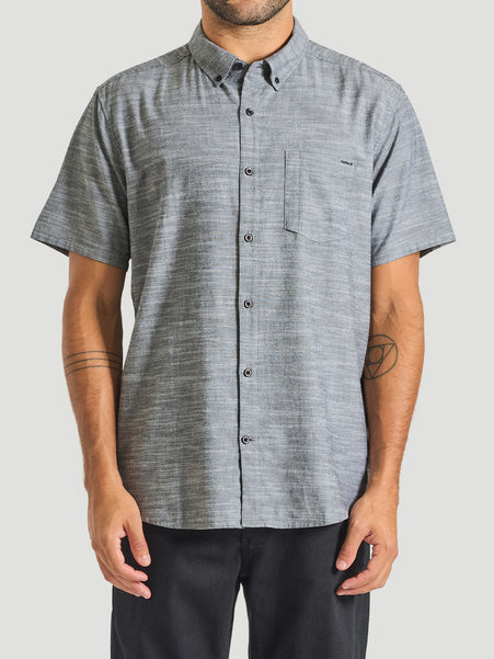 Camisa Manga Curta Hurley One&Only Stretch Preto