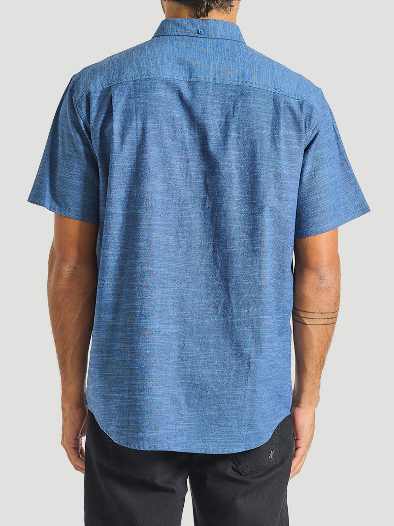 Camisa Manga Curta Hurley Icon Stretch Marinho