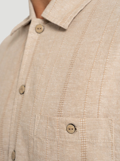 Camisa Importada Hurley Hemp Malibu SS Rose
