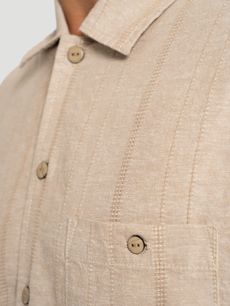 Camisa Importada Hurley Hemp Malibu SS Rose
