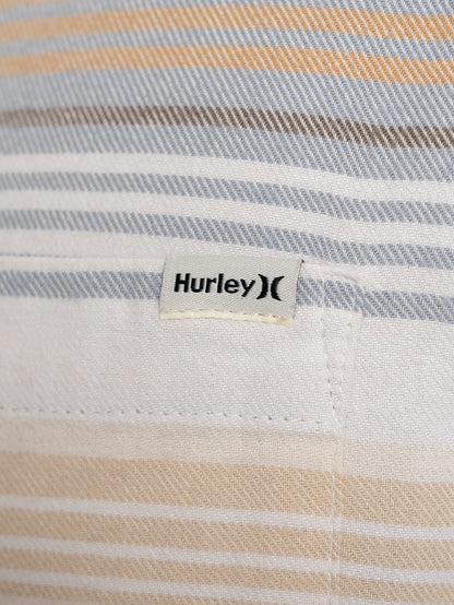 Camisa de Flanela Manga Longa Hurley Portland Stripe Multi