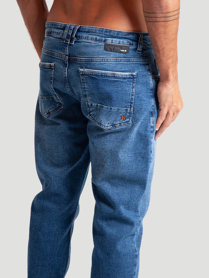Calça Jeans Azul Hurley Avant