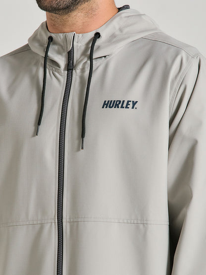 Jaqueta Corta Vento Off White Hurley Pismo