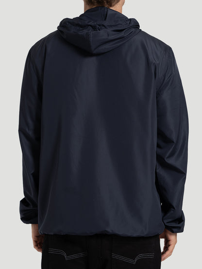 Jaqueta Corta Vento Azul Marinho Hurley Windbreaker Nine Nine