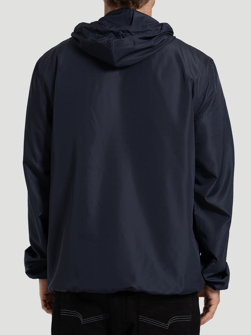 Jaqueta Corta Vento Azul Marinho Hurley Windbreaker Nine Nine