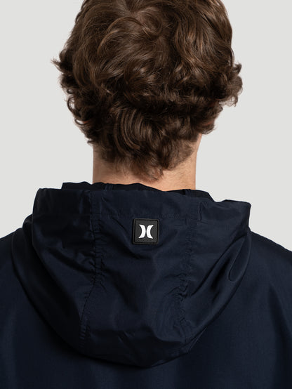 Jaqueta Windbreaker Stadium Hurley Azul Marinho