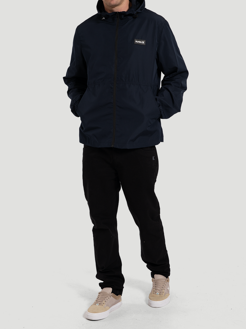 Jaqueta Windbreaker Stadium Hurley Azul Marinho