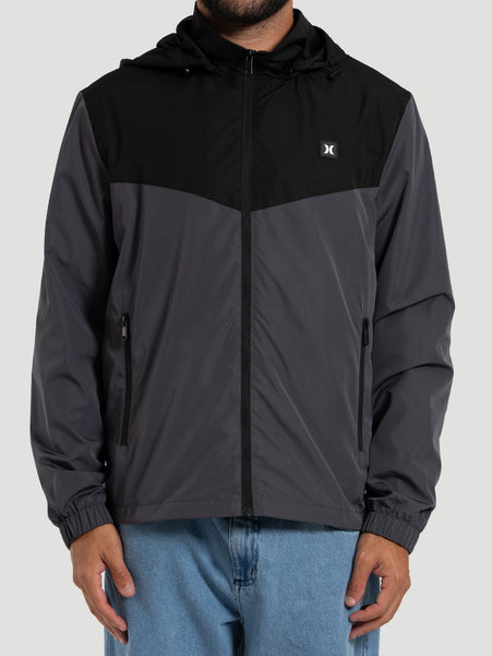Jaqueta Windbreaker Liberty Hurley Preta Importada