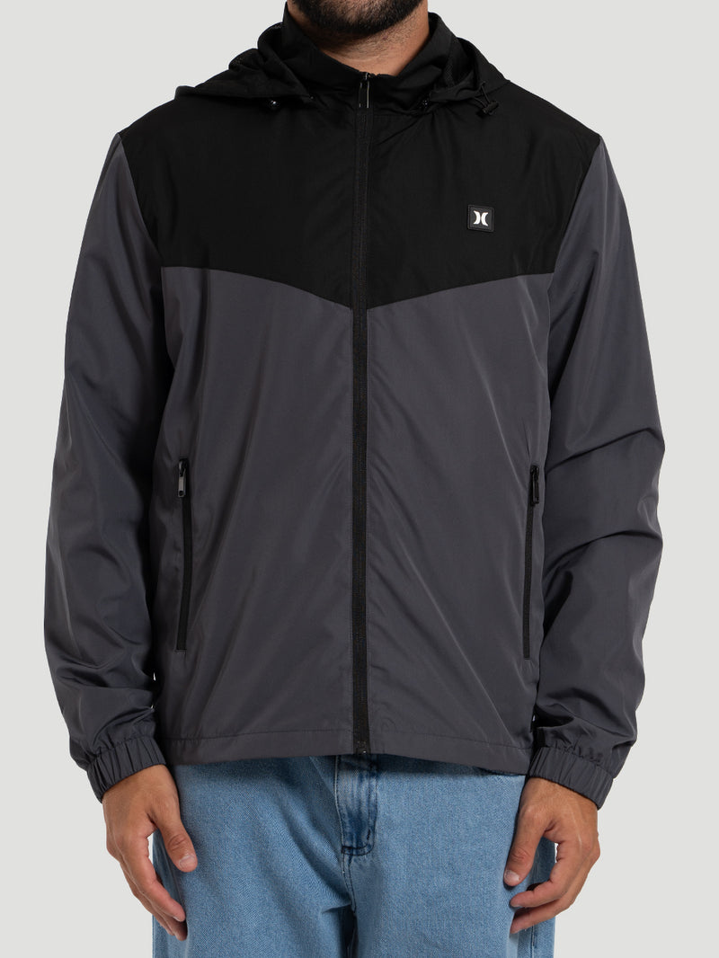 Jaqueta Windbreaker Liberty Hurley Preta Importada