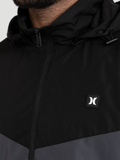 Jaqueta Windbreaker Liberty Hurley Preta Importada