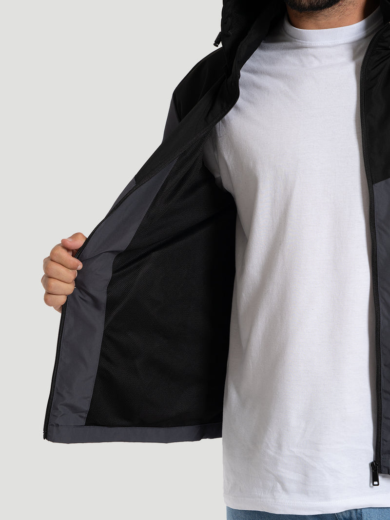 Jaqueta Windbreaker Liberty Hurley Preta Importada