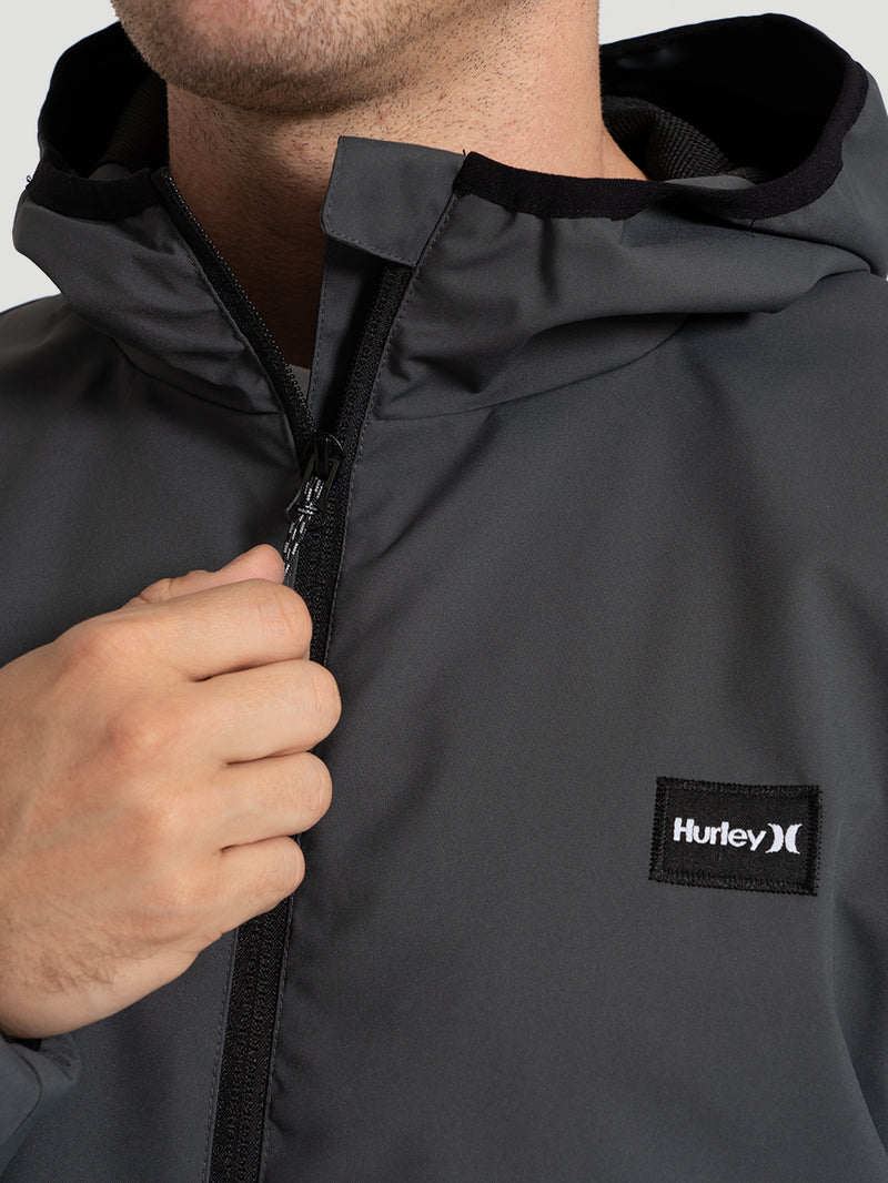 Jaqueta Windbreaker Tail Hurley Cinza