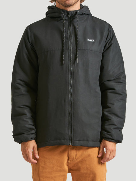 Jaqueta Hurley Uni Preto