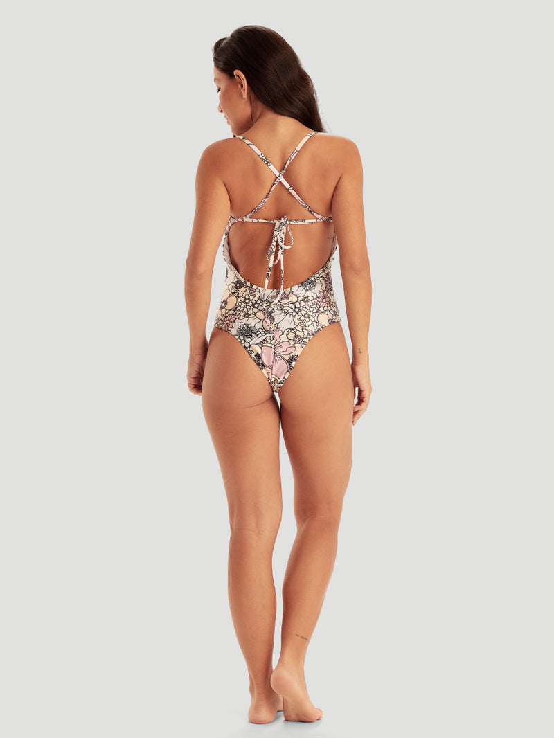 Maiô Estampado Hurley Flower