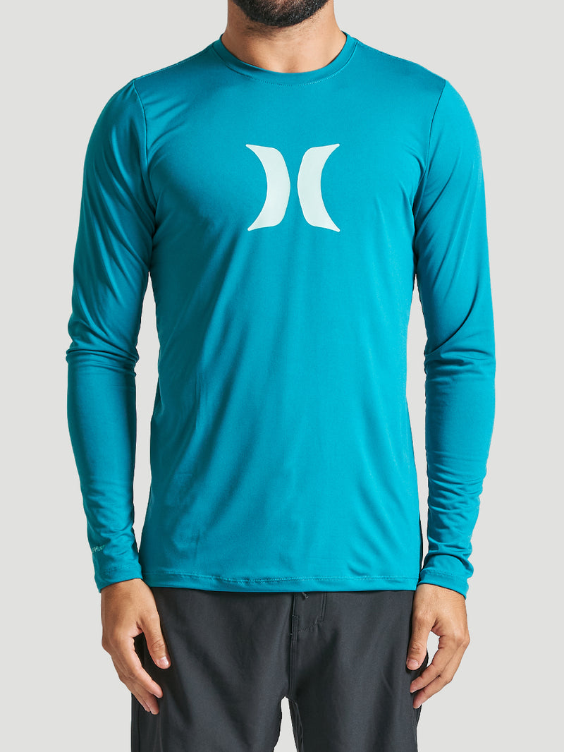 Lycra Manga Longa Icon Turquesa