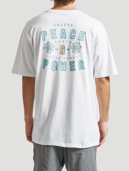 Camiseta Hurley Peace&Power Branca