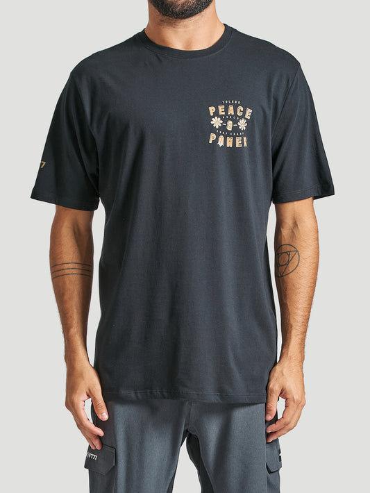 Camiseta Hurley Peace&Power Preta