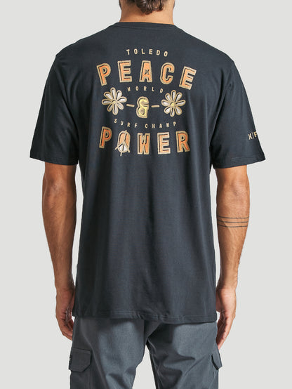 Camiseta Hurley Peace&Power Preta