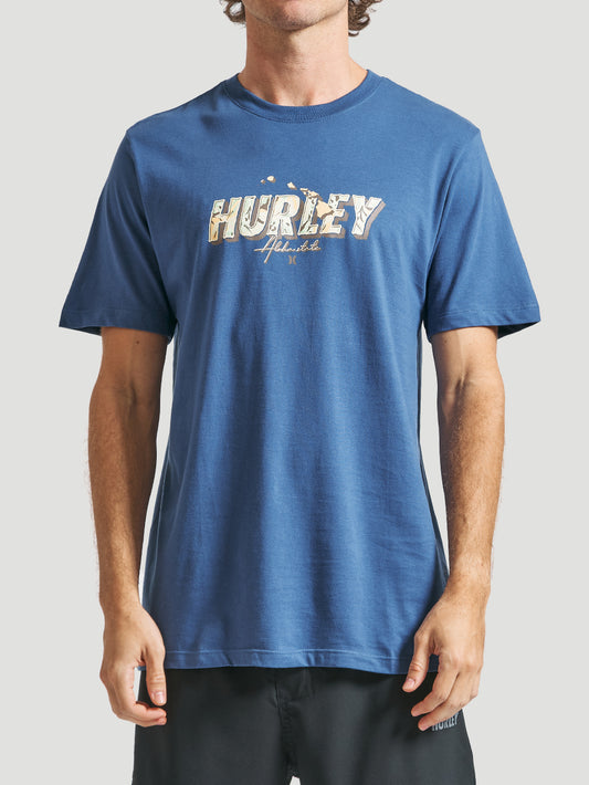 Camiseta Hurley Aloha Marinho