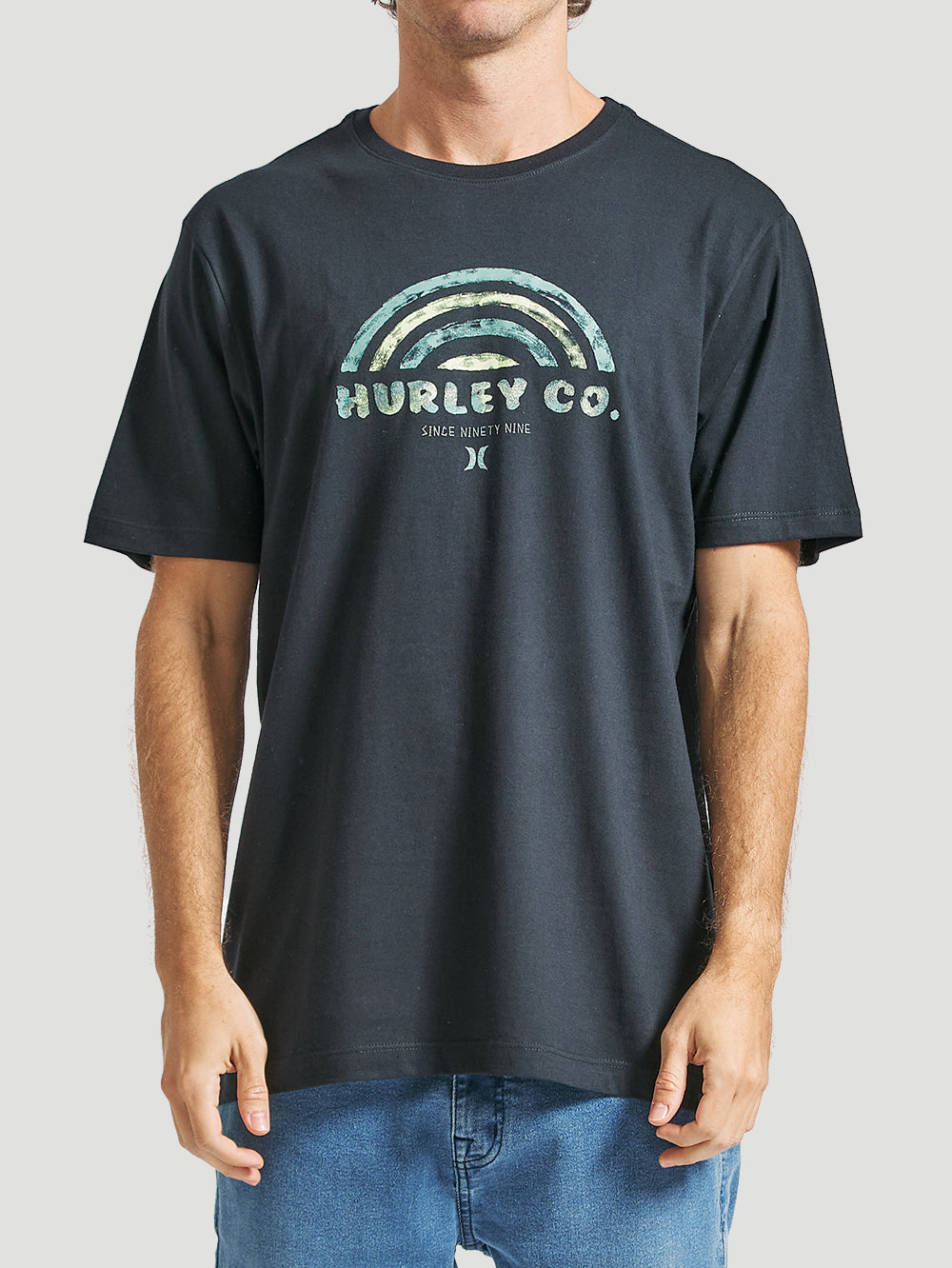 Camiseta Hurley Aqua Preta